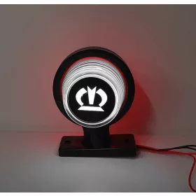 KRONE LED gumilámpa 12/24V rövid egyenes