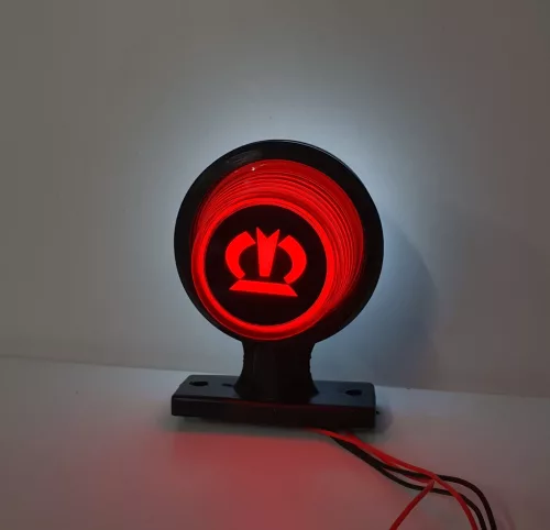 KRONE LED gumilámpa 12/24V rövid egyenes