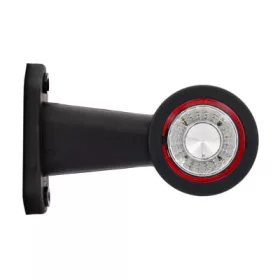 Foncsoros LED gumilámpa 12/24V hosszú egyenes 