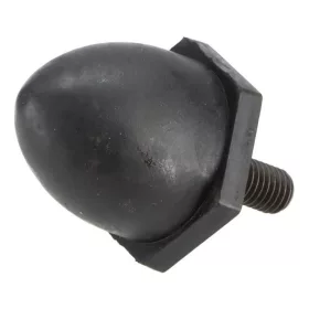 Kerek gumi ütköző tőcsavarral 40x43 mm