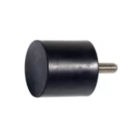 Gumiütköző kerek 40x40mm csavaros