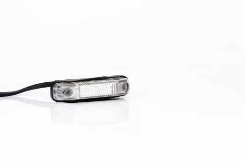 Helyzetjelző lámpa 12/24V (80x18mm) ledes, sárga