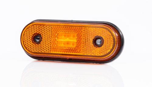 Helyzetjelző lámpa 12/24V (120x46mm) ledes, sárga
