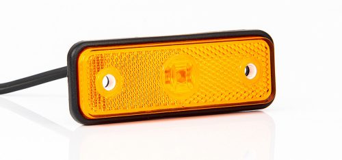 Helyzetjelző lámpa 12/24V (kis téglalap) ledes sárga