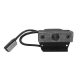LED helyzetjelző lámpa 24V (95x30) fehér, tartóval
