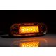 SÁRGA LED helyzetjelző 84x28mm 12/24V VÍZTISZTA