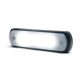 LED helyzetjelző lámpa (110x31) 12/24V fehér, opál