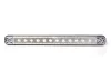 LED helyzetjelző lámpa 12/24V (238x21mm) FEHÉR