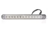 LED helyzetjelző lámpa 12/24V (238x21mm) FEHÉR