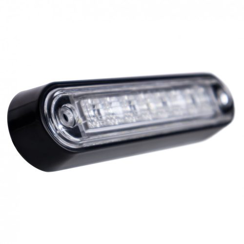 LED helyzetjelző lámpa (140x34mm) 12/24V fehér