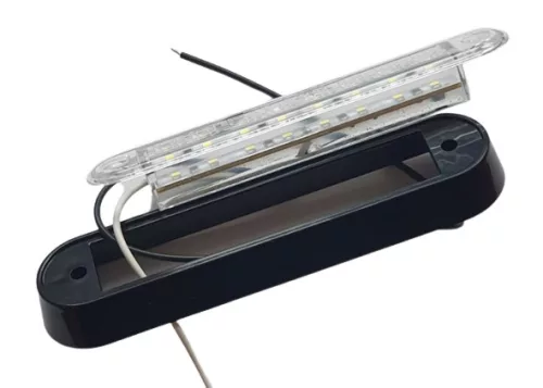 LED helyzetjelző lámpa (140x34mm) 12/24V fehér