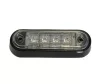 LED helyzetjelző lámpa (100x34mm) 12/24V fehér