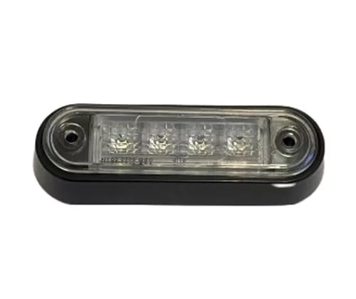LED helyzetjelző lámpa (100x34mm) 12/24V fehér
