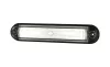 SLIM LED helyzetjelző lámpa (134x27mm) 12/24V fehér