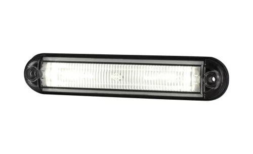 SLIM LED helyzetjelző lámpa (134x27mm) 12/24V fehér