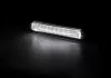 SLIM LED helyzetjelző lámpa (134x27mm) 12/24V fehér, FÜST búrával