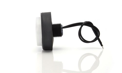 Helyzetjelző lámpa 12/24V (KRONE-OPÁL) ledes FEHÉR