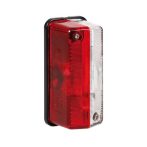 Szélességjelző lámpa 24V LEDES piros-fehér