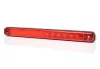 LED helyzetjelző lámpa 12/24V (238x21mm) PIROS