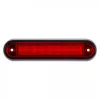 LED helyzetjelző lámpa (140x34mm) 12/24V piros