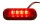 LED helyzetjelző lámpa (100x34mm) 12/24V piros
