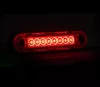 PIROS LED helyzetjelző 120x28mm 12/24V FÜST BÚRÁVAL