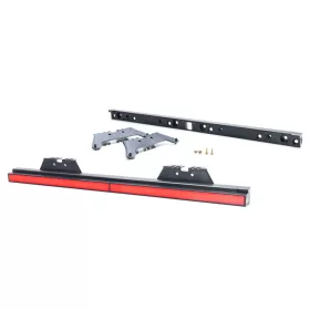 LED helyzetjelző lámpa (535x28mm) 12/24V Piros