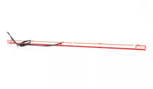 LED helyzetjelző lámpa (500x18mm) 12/24V Piros