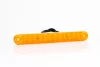 Helyzetjelző lámpa LED 12/24V (hosszú slim) kerekített SÁRGA