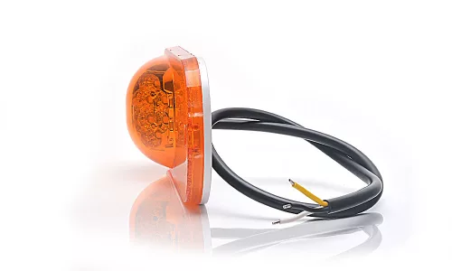 LED irányjelző és helyzetjelző lámpa 12/24V prizmával
