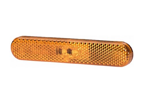 Helyzetjelző lámpa LED 12V hosszú prizmás sárga HELLA