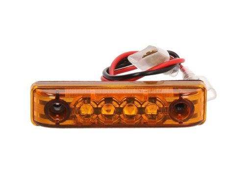 Mini LED helyzetjelző lámpa 24V sárga HELLA