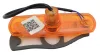 LED helyzetjelző lámpa buszra ovál sárga 12/24V