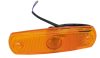 LED helyzetjelző lámpa buszra ovál sárga 12/24V