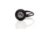 Mini LED helyzetjelző lámpa gumi házban 12/24V SÁRGA