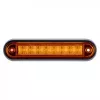 LED helyzetjelző lámpa (140x34mm) 12/24V sárga