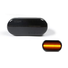 Sötétített dinamikus LED irányjelző lámpa oldalra 12V