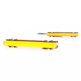 LED helyzetjelző lámpa (125x18mm) 12/24V Sárga