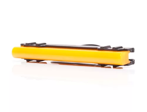 LED helyzetjelző lámpa (125x18mm) 12/24V Sárga