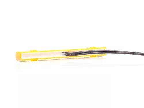 LED helyzetjelző lámpa (125x18mm) 12/24V Sárga