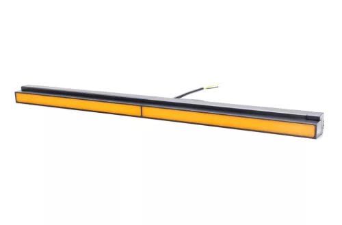 LED helyzetjelző lámpa (535x28mm) 12/24V Sárga