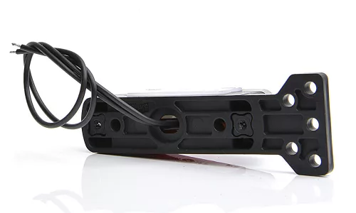 Szélességjelző lámpa 12/24V (opál) LED piros-fehér-sárga JOBB