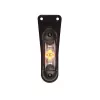 Szélességjelző lámpa 12/24V (New) LED piros-fehér-sárga+tartó