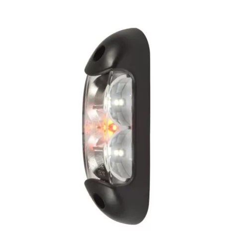 Szélességjelző lámpa 12/24V (ÚJ) LED piros-fehér-sárga