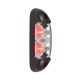 Szélességjelző lámpa 12/24V (New) LED piros-fehér