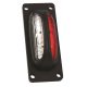 Vignal LED szélességjelző lámpa 12/24V PIROS/FEHÉR TALPAS
