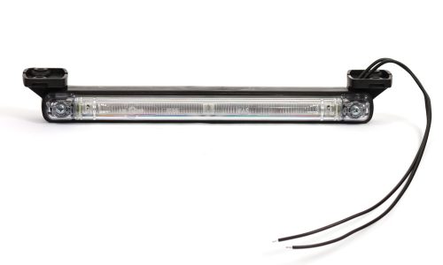 Szélességjelző lámpa 12/24V (hosszú) piros-fehér