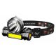 COB+XPE led fejlámpa, 3W, TÖLTHETŐ