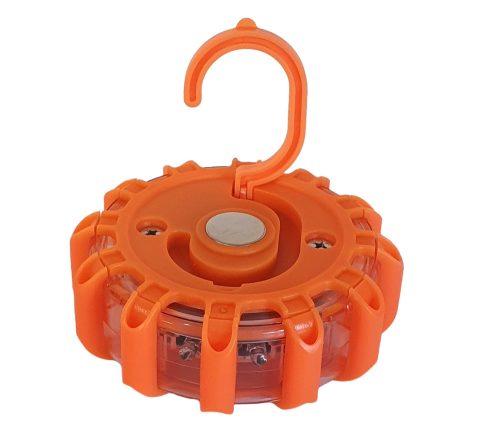 Elemes LED biztonsági villogó 9 az 1-ben 