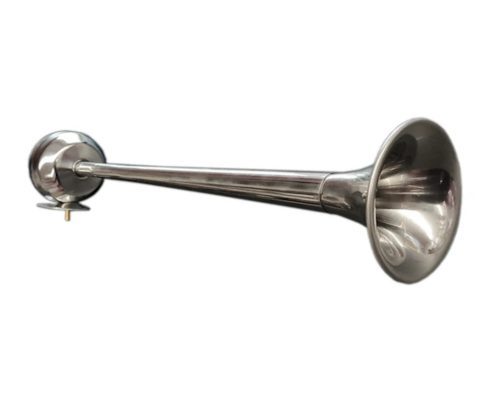 Inox légkürt 80 cm védőkupakkal